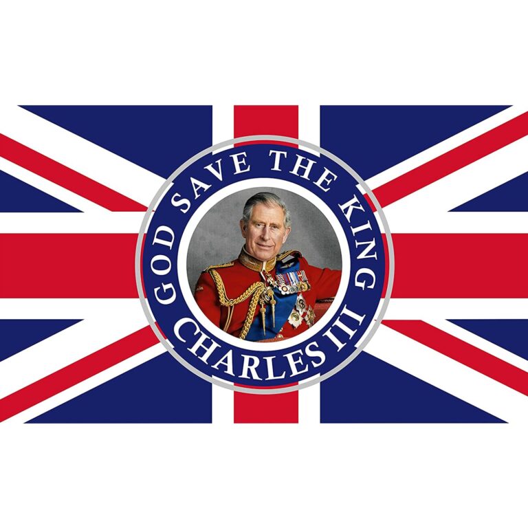 King Charles III Flag Platinum Logo – EclipseFlags